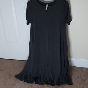 Zenana Premium dress, Women's small, charcoal grey